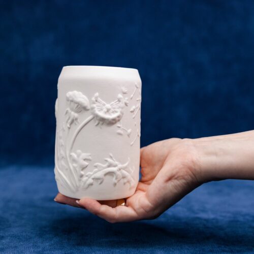 Подсвечник  «Одуванчики» (фарфор) фото