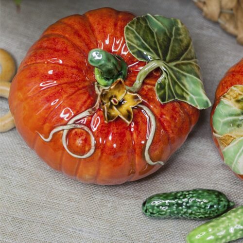 Тыква декоративная средняя (оранжевая) фото