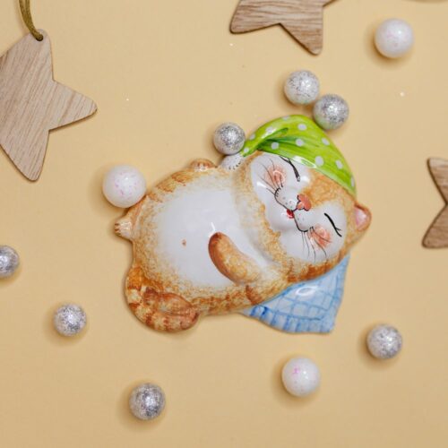 Магнит Кот Сон фото