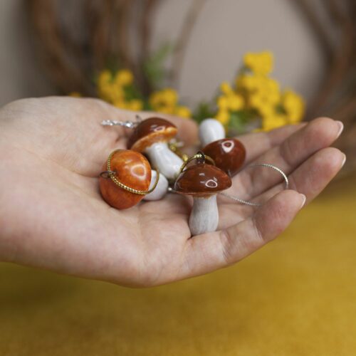 Подберезовик гриб (мини) Размер: 2.5 × 2.5 × 3.5 СМ, вес: 10ГР фото