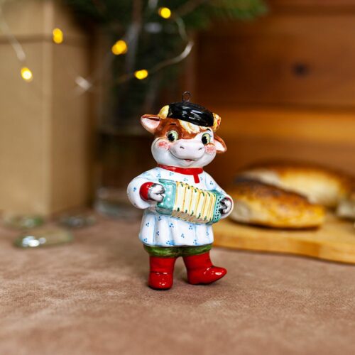 Бычок Яшка (простая роспись) фото