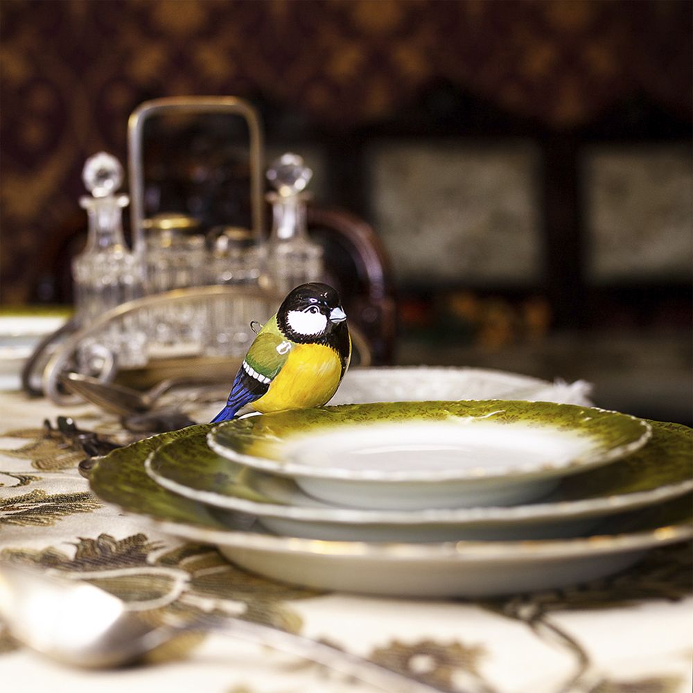 Ёлочная игрушка Синичка фото