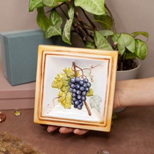 Виноград декоративная плитка фото