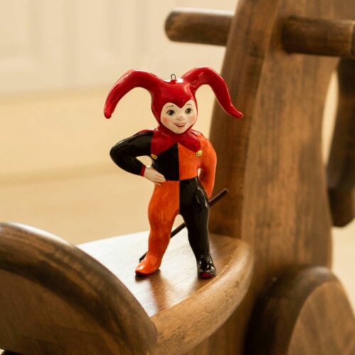 Ёлочная игрушка Арлекин (Коллекция «Буратино») фото