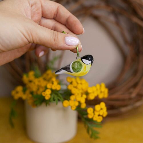 Синичка мини Размер: 4.5 × 2 × 2 СМ, вес: 10ГР фото