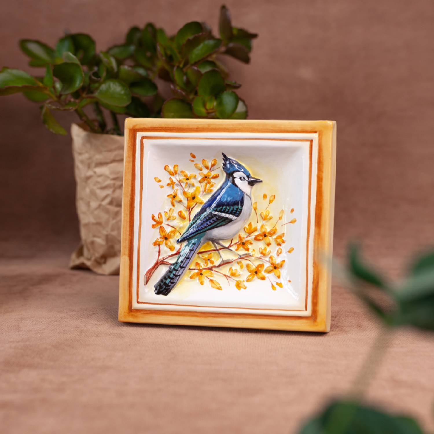 Сойка декоративная плитка фото