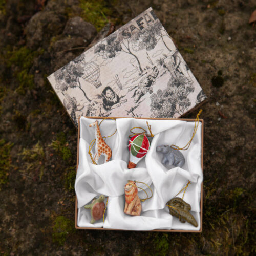 Набор новогодни украшений Сафари фото