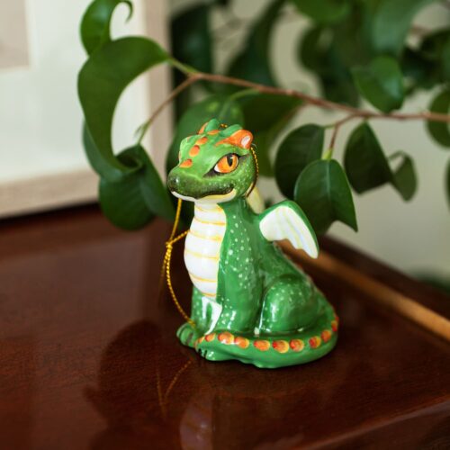 Дракон зелёный фото