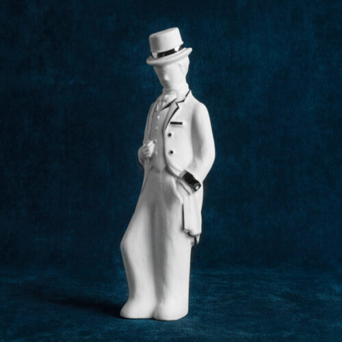 Кавалер (фарфор) серебро фото