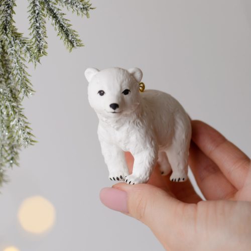 Медвежонок стоя фарфор фото