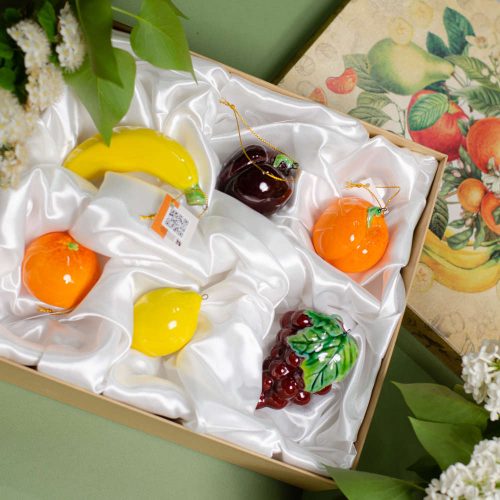 Набор Фрукты малые 6 изделий Набор Фрукты малые 6 изделий фото