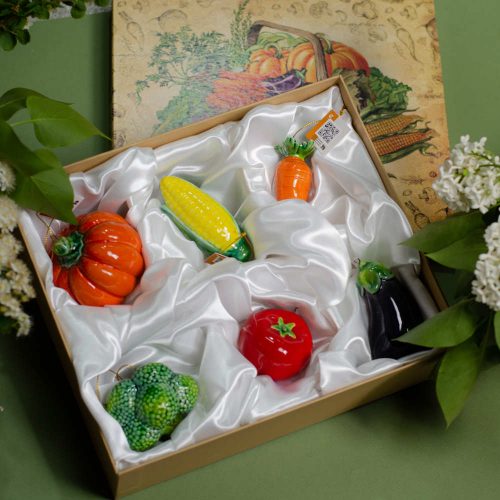 Набор Овощи малые 6 изделий Набор Овощи малые 6 изделий фото